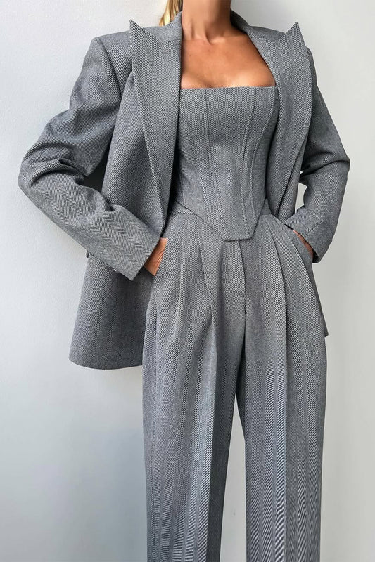 "Dolce™ – Dreiteiliges Set mit Doppelblazer"